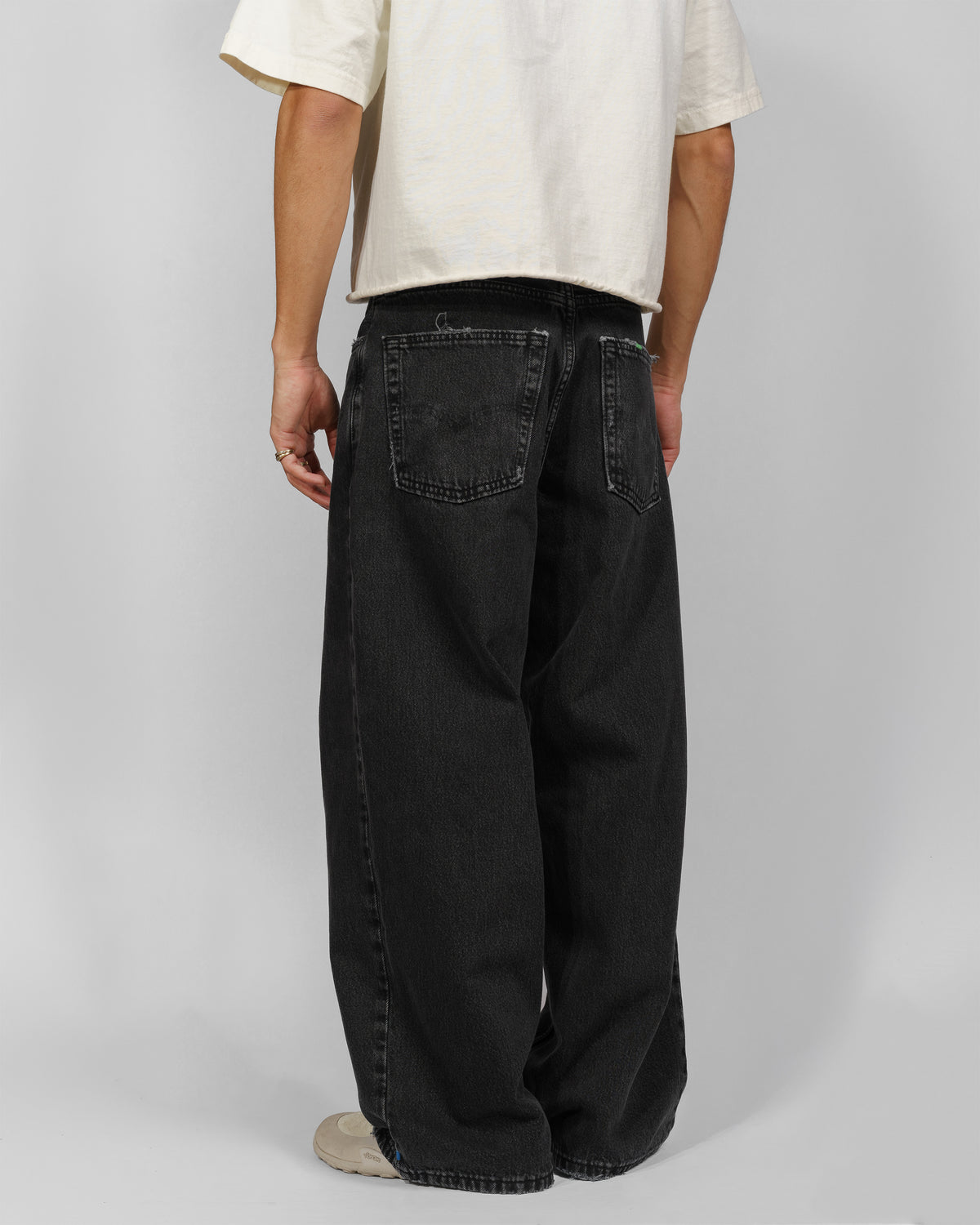 RE-WORKED DENIM | CHARCOAL